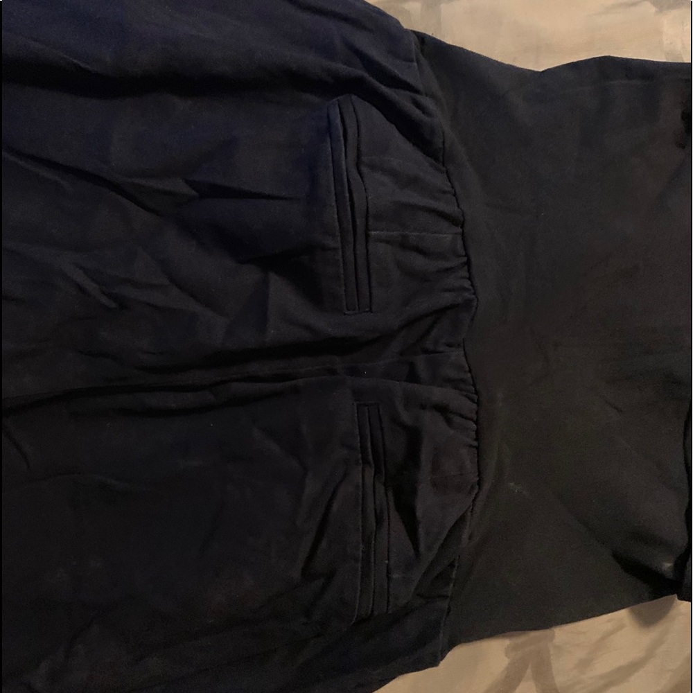 Motherhood Maternity Dk Blue pants (jean material)